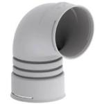 Torup&otilde;lv Zehnder DN90, pressitud, 90 &deg;