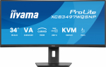 Monitor Iiyama ProLite XCB3497WQSNP-B1, VA, 120 Hz, UWQHD, 34"