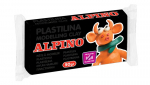 Plastiliin Alpino 1ADP00006701, must, 50 g