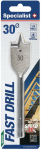 Sulgpuur puidule Specialist+ Fast Drill, puit, sulg-, hex, 30 mm x 15 cm