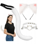 Kost&uuml;&uuml;m t&auml;iskasvanutele, kass Ruhhy 26584 18629, valge v., Universaalne