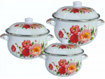 Pottide komplekt, kaanega Rosberg 55R54518F3