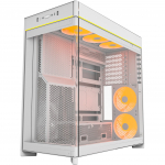 Arvuti korpus Montech HS02 PRO, valge v.