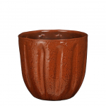 Lillepott Mica ALFREDO 1193651, keraamiline, punane v.