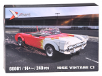 Konstruktor, auto 1956 Vintage C1, 249 tk, punane v.