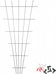 Taimetugi Bioogrod 721423, 75 cm, 150 cm, teras, must v.
