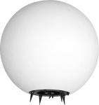 Vabalt seisev v&auml;lisvalgusti Orno Luna II, 18W, E27, IP65, valge v., 38 cm x 38 cm