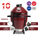 Grill Kamado Bono MINIMO EVO 16, punane v., 54 cm