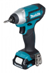 Akukruvikeeraja koos akuga Makita TD110DSAJ, 12 V, 2 Ah