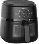 Kuuma&otilde;hufrit&uuml;&uuml;r Philips 2000 seeria Ovi Single Basket NA220/00, must v., 1500 W, 4.2 l