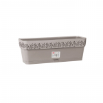 Lillekast Stefanplast Gaia 2188812, plastik, 50 cm x 18 cm, helehall v.
