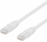 V&otilde;rgukaabel Deltaco TP-61V-K RJ-45 Male, RJ-45 Male, 1 m, valge v.