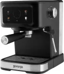 Automaatne kohvimasin Gorenje ESCM15CDB, h&otilde;be v./must v.