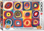 3D-pusle Eurographics Color Study of Squares 6331-1323, 67.6 cm x 48.9 cm, 300 tk, mitmev&auml;rviline