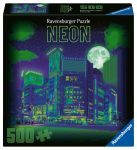 Pusle Ravensburger Neon Tokyo, 47 cm x 47 cm, 500 tk, mitmev&auml;rviline