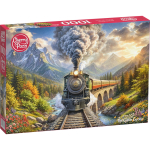 Pusle CherryPazzi The Golden Express, 50 cm x 70 cm, 1000 tk, mitmev&auml;rviline