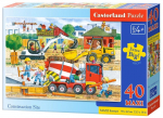 Pusle Castorland, 59 cm x 40 cm, 40 tk, mitmev&auml;rviline