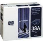 Toonerikassett HP 38A Q1338A, must v.