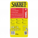 Lubikrohvi segu Sakret HML-1, tasandav, 25 kg