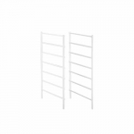 Hoidik Elfa, 53.5 cm x 2 cm, valge, 2 tk