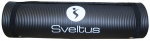 Fitness- ja joogamatt Sveltus, must, 140 cm x 60 cm x 1 cm