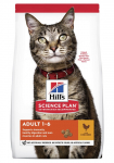 Kuiv kassitoit Hill's Science Plan Feline Adult, kanaliha, 3 kg