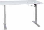 Kirjutuslaud Home4you Ergo-1 10663, valge v./hall v.