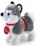 Pehme m&auml;nguasi Trudi Husky, must, 18 cm