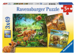 Pusle 3in1 Ravensburger World Animals, 147 tk
