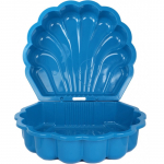 Liivakast Paradiso Shell Blue T00752, 87 x 77 cm, kaanega, sinine