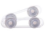 Universaalne kaitse Dreambaby Mini Multi-Purpose Latches, l&auml;bipaistev v., 2 tk