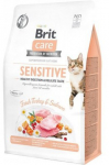 Kuiv kassitoit Brit Care Grain-Free Sensitive, kalkun/l&otilde;he, 0.4 kg