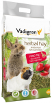 V&auml;ikeloomade toit Vadigran Herbal Hay Rose Hip, t&scaron;int&scaron;iljadele/k&uuml;&uuml;likutele/merisigadele, 0.5 kg