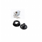 Lukusilinder Valnes (SC), euroopa (din) standart, 13 mm, must