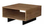 Kohvilaud Kalune Design Hola, antratsiit v./tamm v., 60 cm x 60 cm x 32 cm