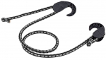 Pagasiruumikumm Kreator Carrier Strap KRT555105, kumm/metall, must v.