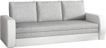Diivanvoodi Inversa Sawana 21, Soft 17, valge v./hall v., 83 x 220 cm x 89 cm