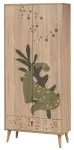Riidekapp Kalune Design City Dino, mitmev&auml;rviline, 45 cm x 80 cm x 190 cm