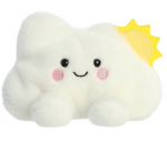 Pehme m&auml;nguasi Aurora Palm Pals Cloud, valge v., 7 cm
