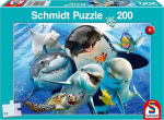 Pusle Schmidt Underwater Friends 389867, 29 cm x 43 cm, 200 tk, mitmev&auml;rviline