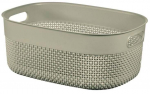 Hoiukorv, pesule /esemete hoidmiseks/m&auml;nguasjade jaoks Curver Filo 17207004, 12 l, beež v., 38 x 28.5 x 15 cm