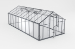 Kasvuhoone Gampre Sanus Hybrid XL-18, karastatud klaas, 6.40 x 2.90 m, 6 mm
