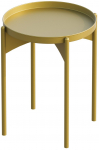 Kohvilaud Kalune Design SHB-002-B, kuldne v., 44 cm x 44 cm x 57 cm