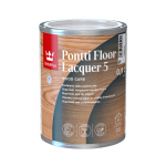 Lakk, t&auml;ismatt Tikkurila Pontti Floor Laquer 5, 0.9 l