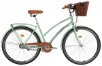 Jalgratas linna- Bisan Serenity, 28 ", 19" raam, h&otilde;be v./roheline v., korviga