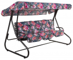 Aiakiik Patio Milano, roosa v./mitmev&auml;rviline, 220 cm x 134 cm x 157 cm