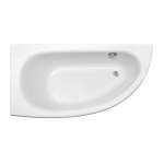 Vann, nurgaga Besco Milena, 150 cm x 70 cm x 53.5 cm, vasakpoolne, valge v.