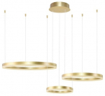 Valgusti rippuv AZzardo Halo AZ4973, LED, 3000 - 6000 &deg;K, 3 x 120 W, kuldne v.