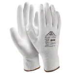 T&ouml;&ouml;kindad silmkoelised Active Gear, t&auml;iskasvanutele, valge v., L, 12 tk