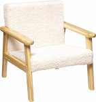 Laste tugitool Atmosphera, hele pruun v., 43 cm x 46 cm